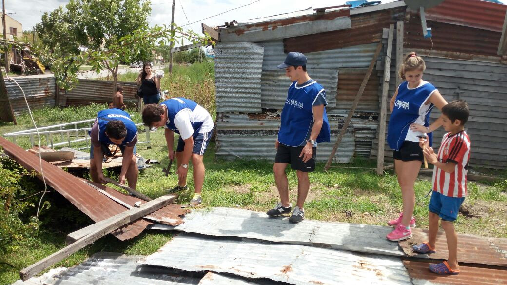 Jornada solidaria en La Plata