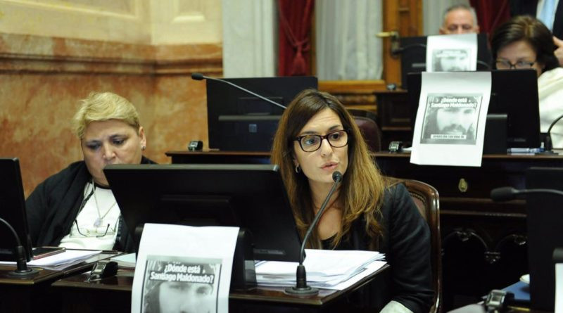 Virginia Garcí­a exigió respuestas de Bullrich por Santiago Maldonado