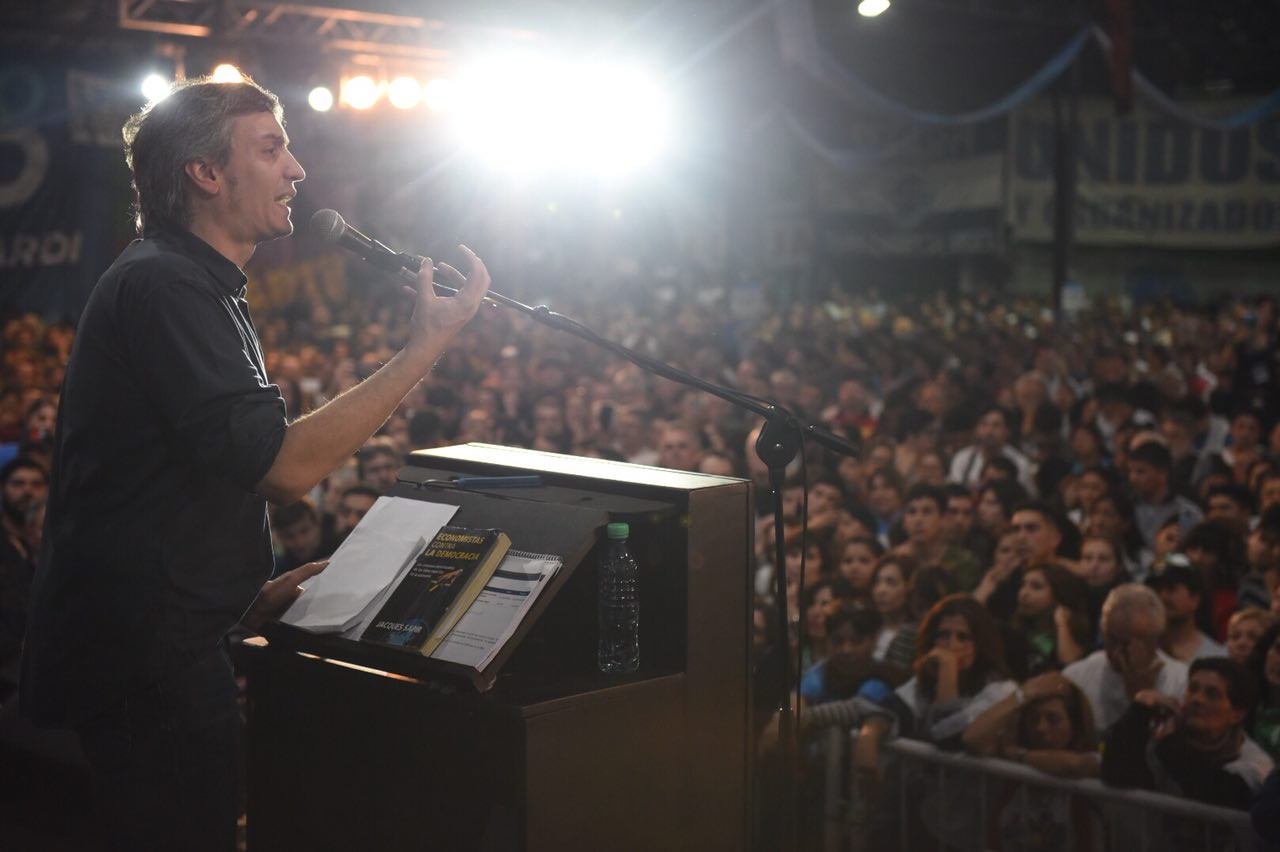 Máximo Kirchner: "Debemos construir una mayorí­a lo más amplia, plural y diversa posible"