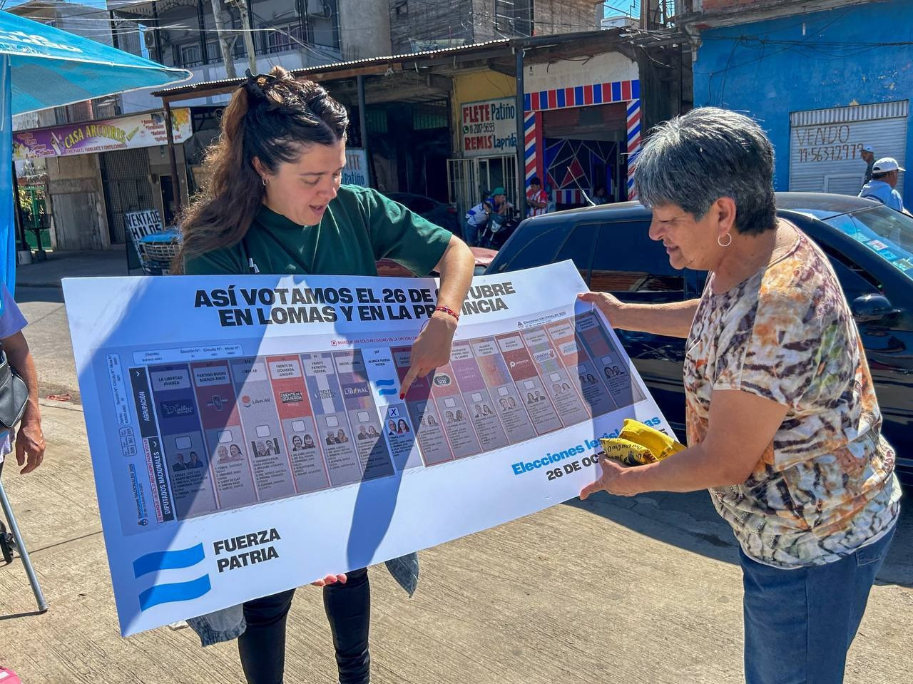 Enseñando a usar la BUP en todo el país