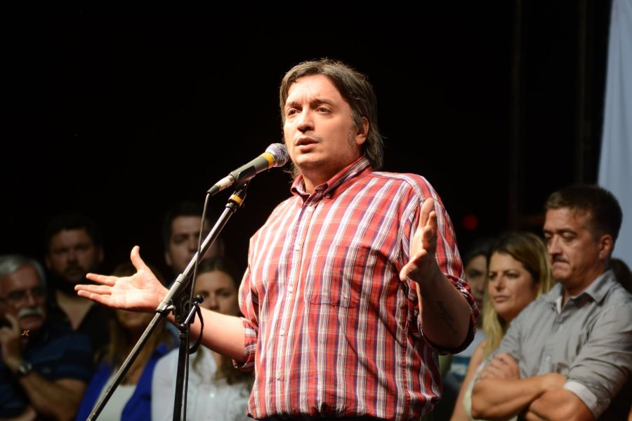 Máximo en Paraná: "Nosotros los peronistas queremos la Justicia Social"