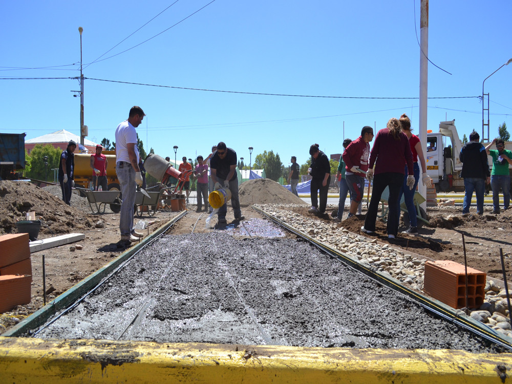 Jornada solidaria en Rí­o Gallegos