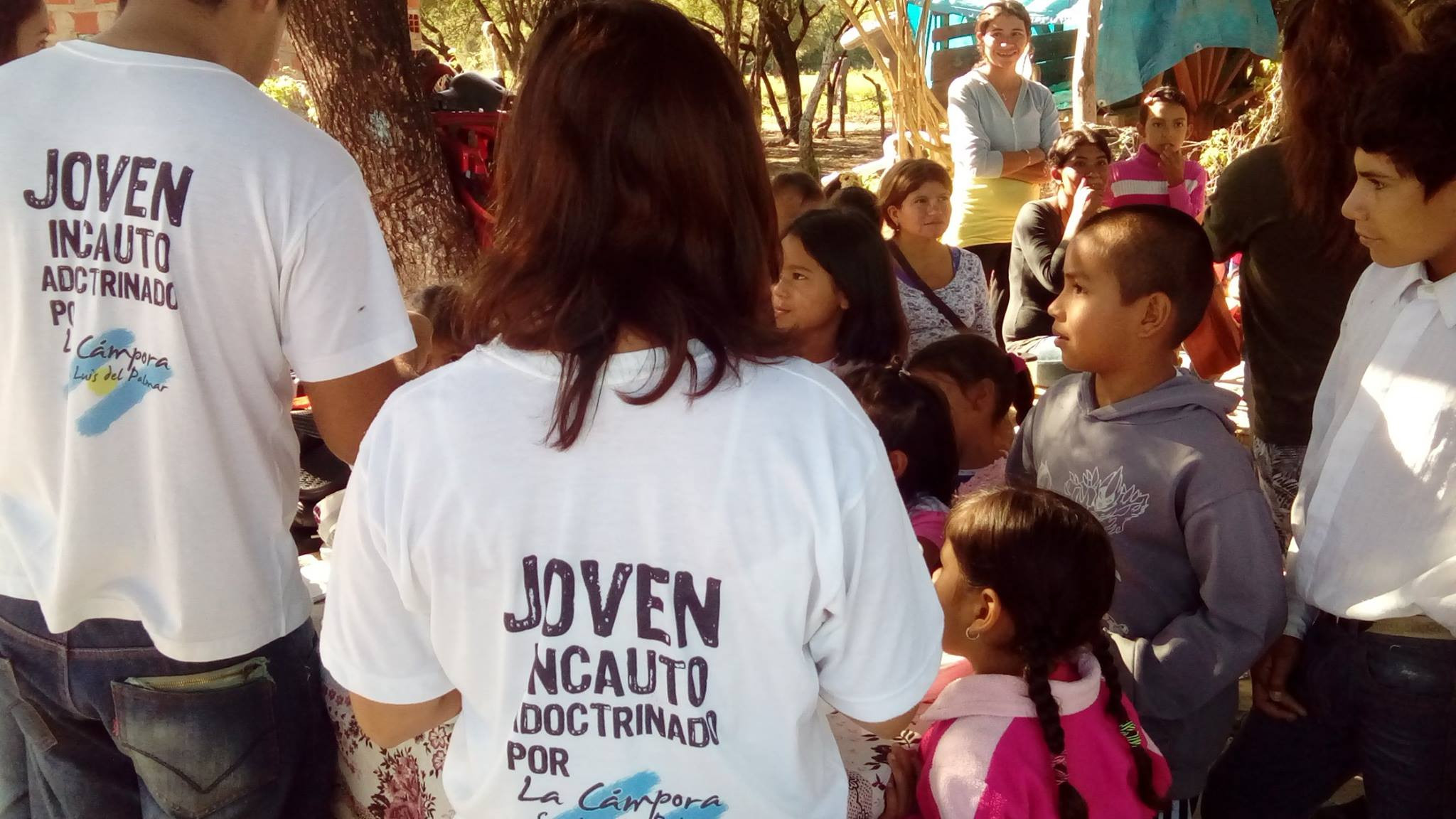 Jornada solidaria en San Luis del Palmar