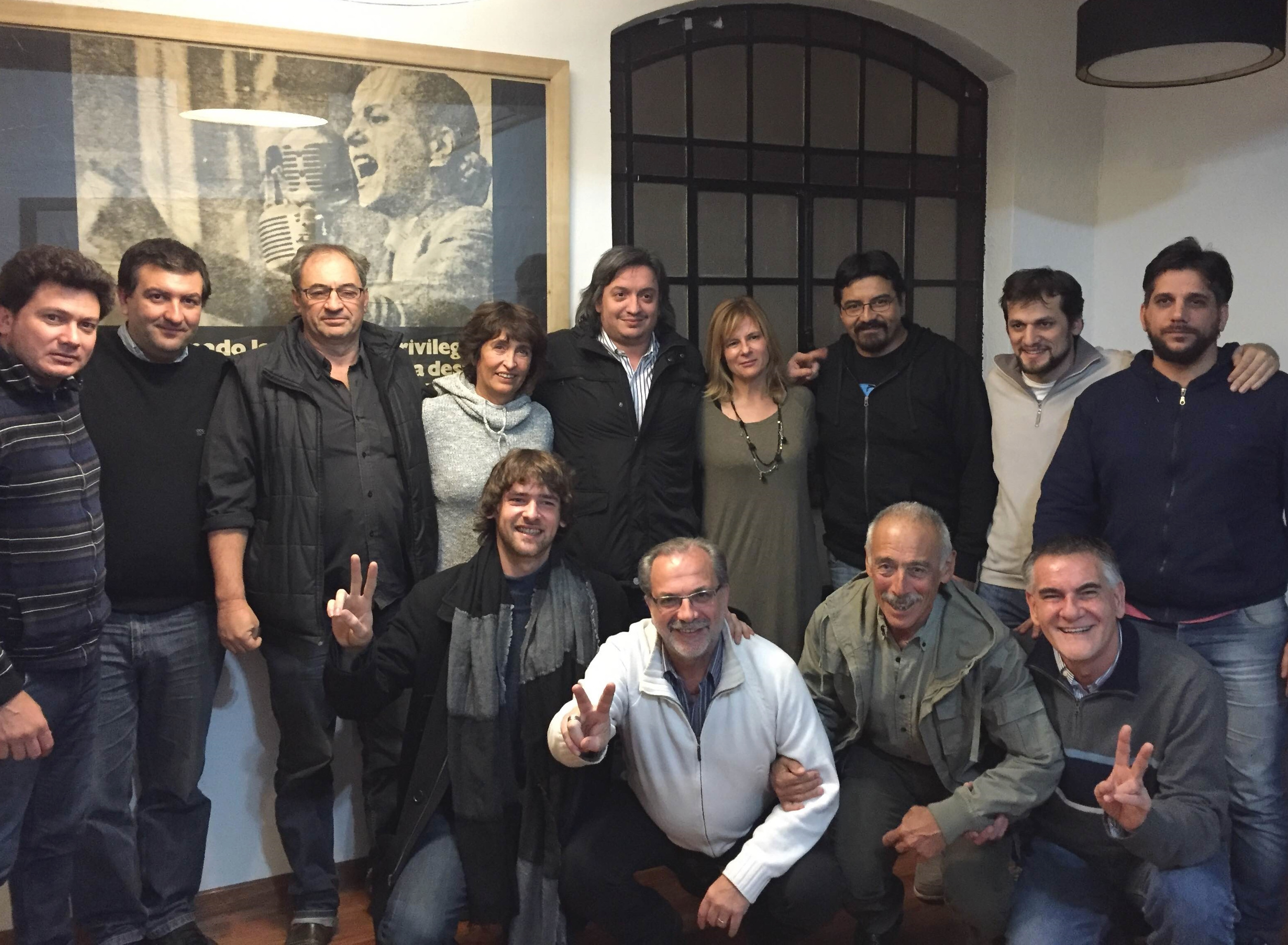 Máximo visitó la ciudad de La Plata