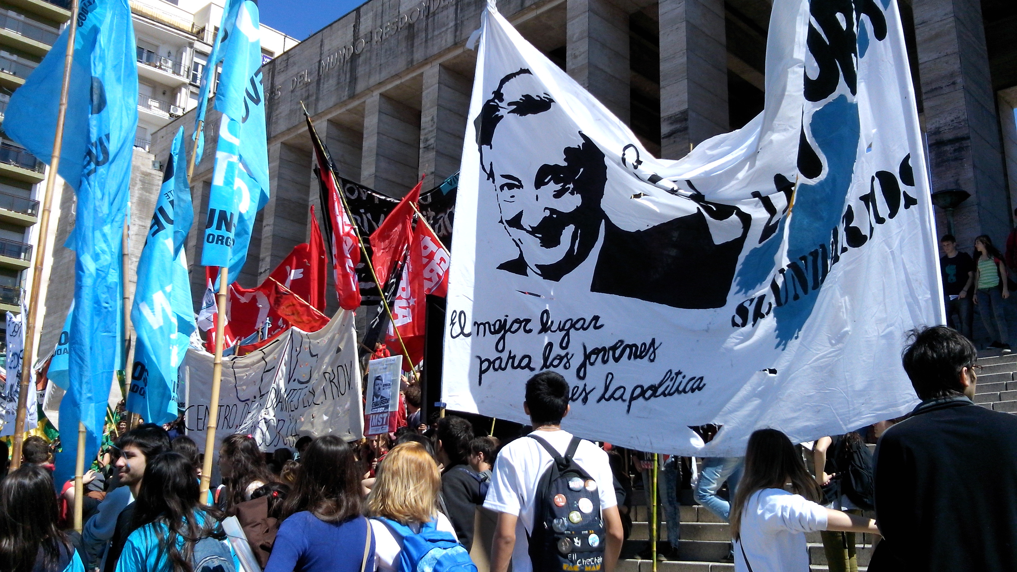 Homenaje en Rosario: Los lápices siguen escribiendo