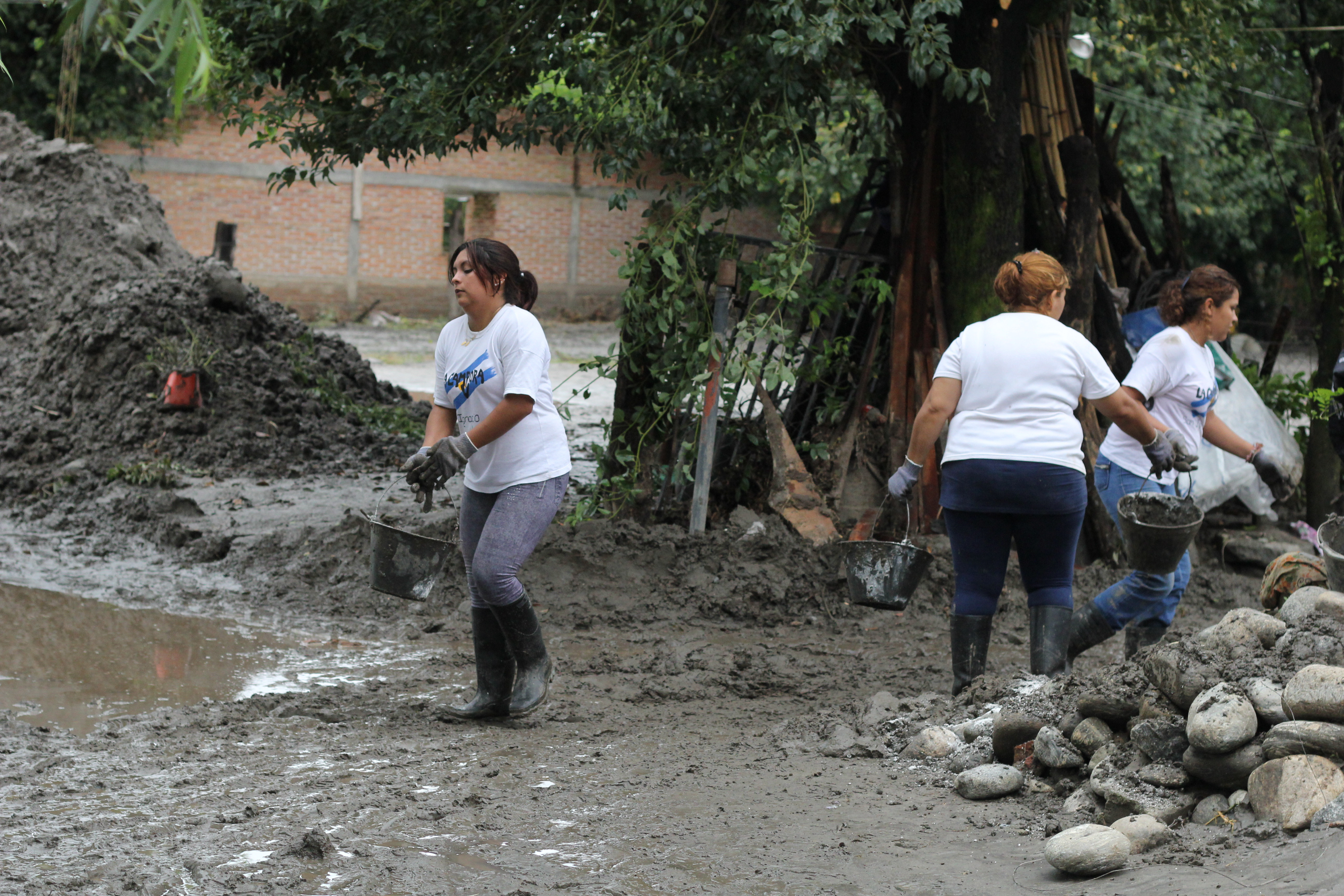 Unidos y Solidarios tras el temporal