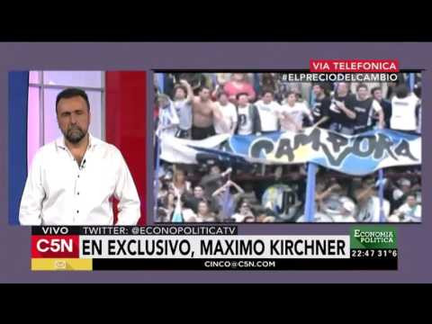 Máximo habló con Roberto Navarro