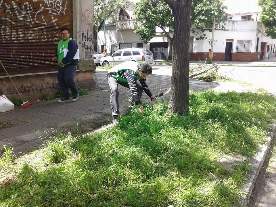 JORNADA VERDE EN LA COMUNA 10